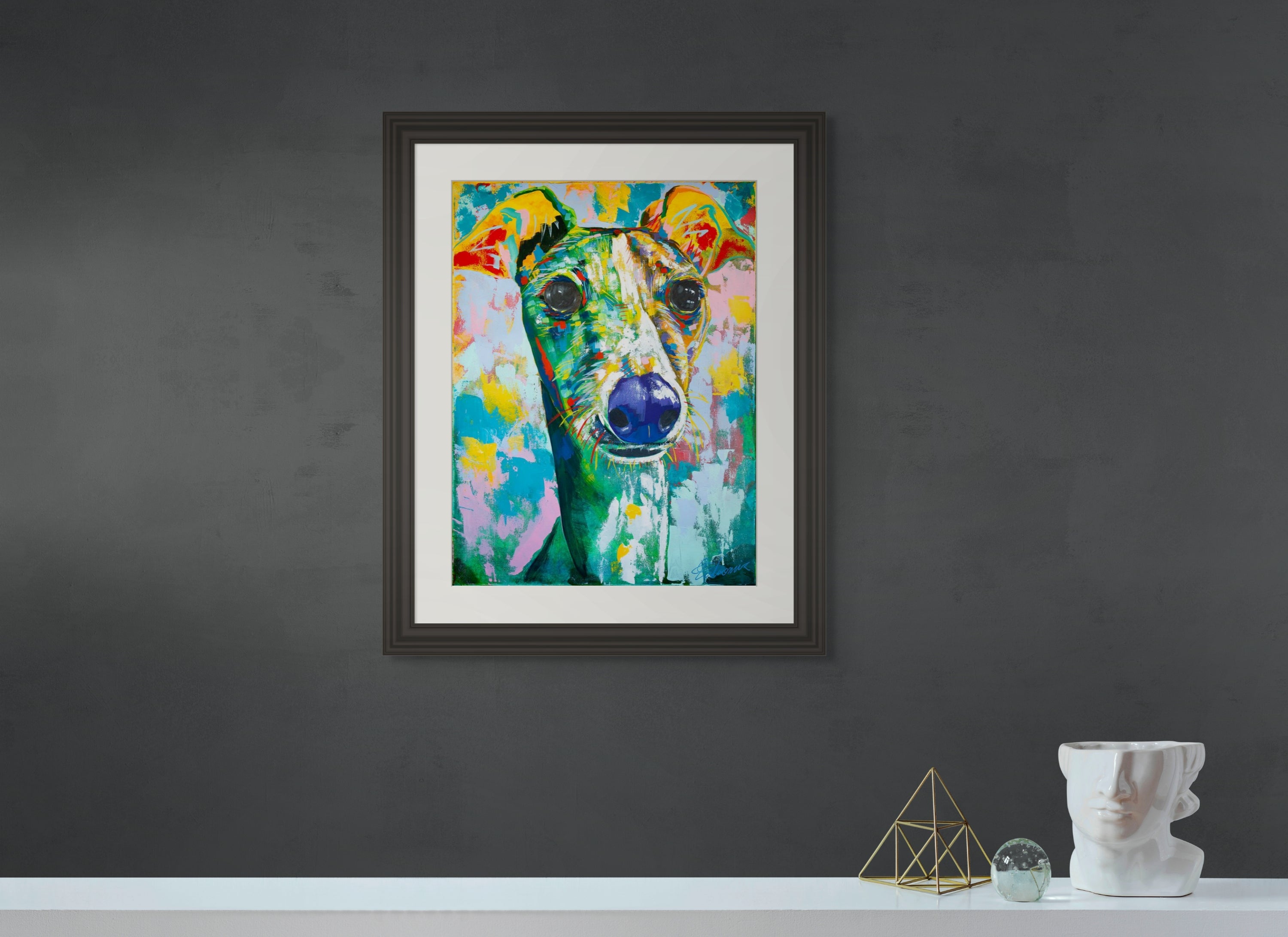Italian greyhound 02 | Limited Edition Print