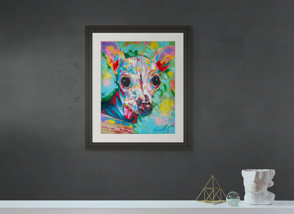 Italian greyhound 06 | Limited Edition Print