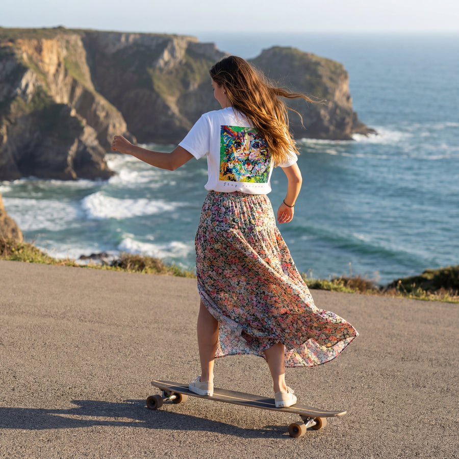 モデル身長：170cm 着用サイズ：M カジュアルスタイルまで幅広く合わせやすいデザインです。