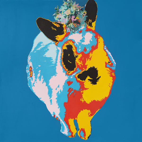 Rabbit -flower crwon- | Limited Edition Print