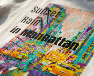 Rainy New York ハイクオリティTシャツ