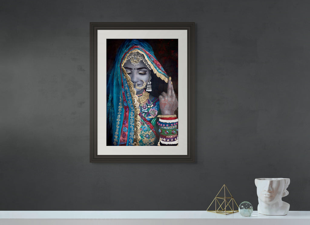 Ready for bride | Hand-Finished Limited Edition Print