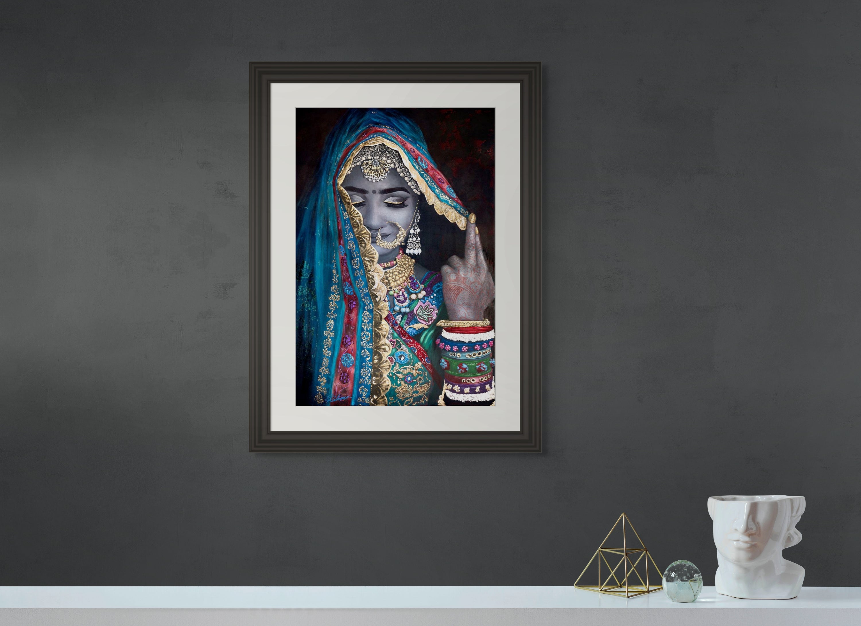 Ready for bride | Hand-Finished Limited Edition Print