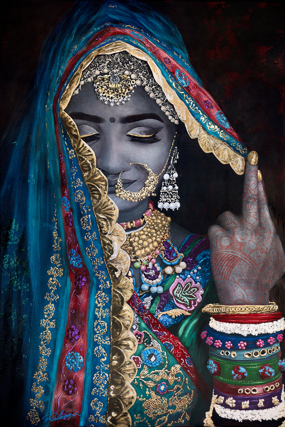 Ready for bride | Hand-Finished Limited Edition Print