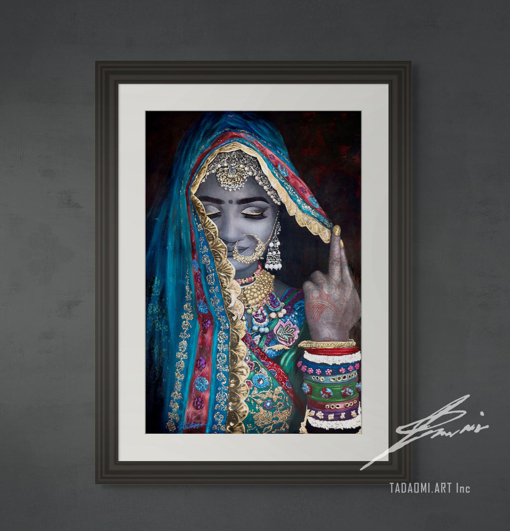 Ready for bride | Hand-Finished Limited Edition Print