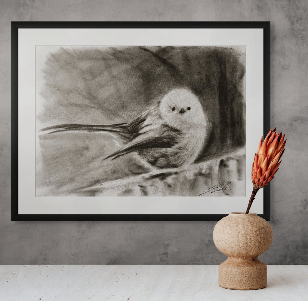Long-tailed Tit / Sketch limited printing