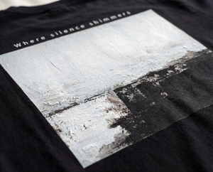 SHORE アートバックプリント オーバーサイズTシャツ