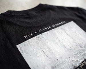 SHORE アートバックプリント オーバーサイズTシャツ