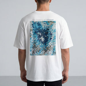 SILENCE バックプリント オーバーサイズTシャツ