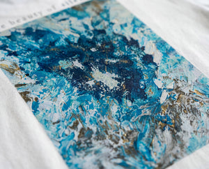 SILENCE バックプリント オーバーサイズTシャツ