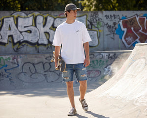 SILENCE バックプリント オーバーサイズTシャツ