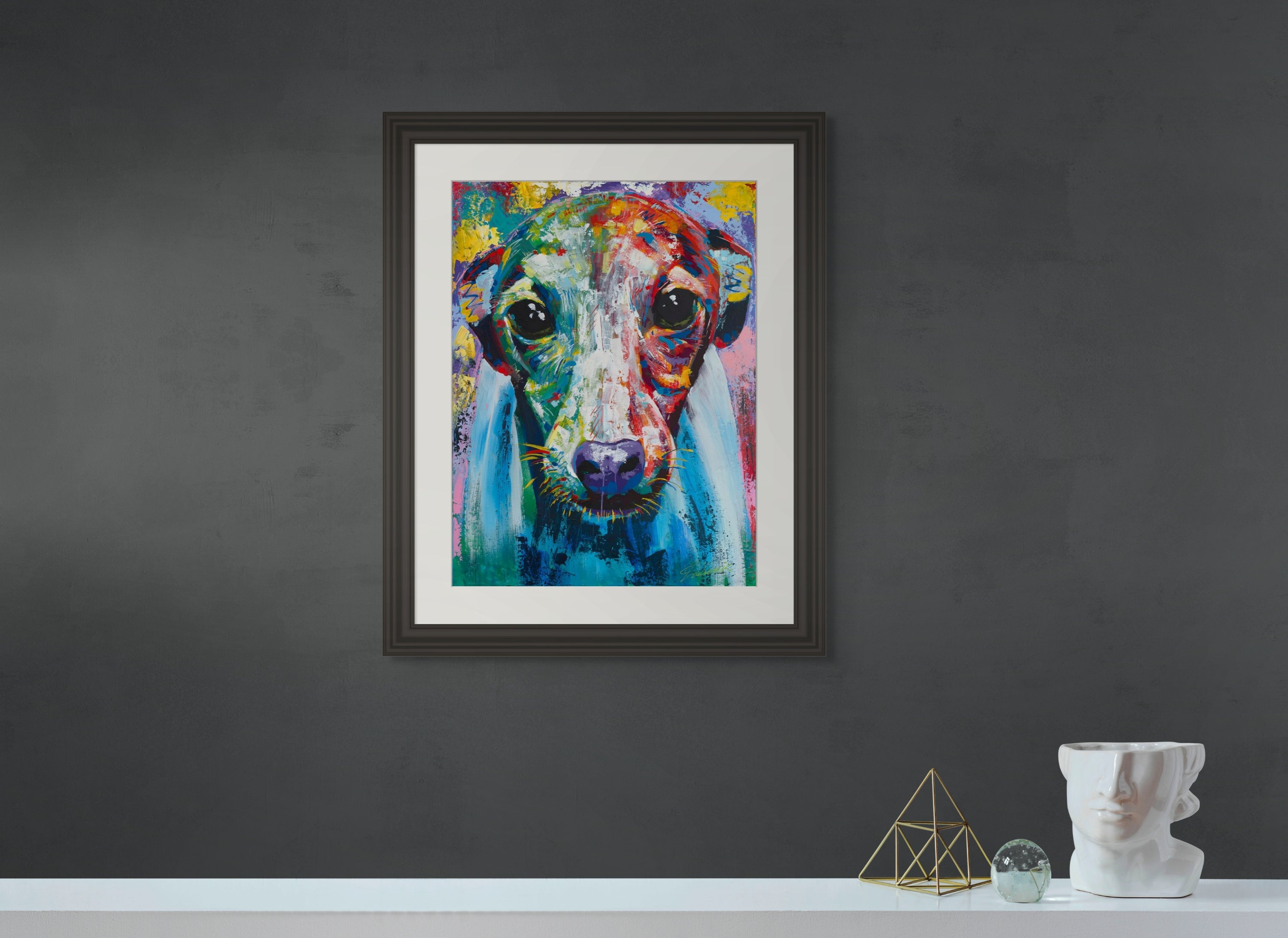 Italian greyhound 01 | Limited Edition Print