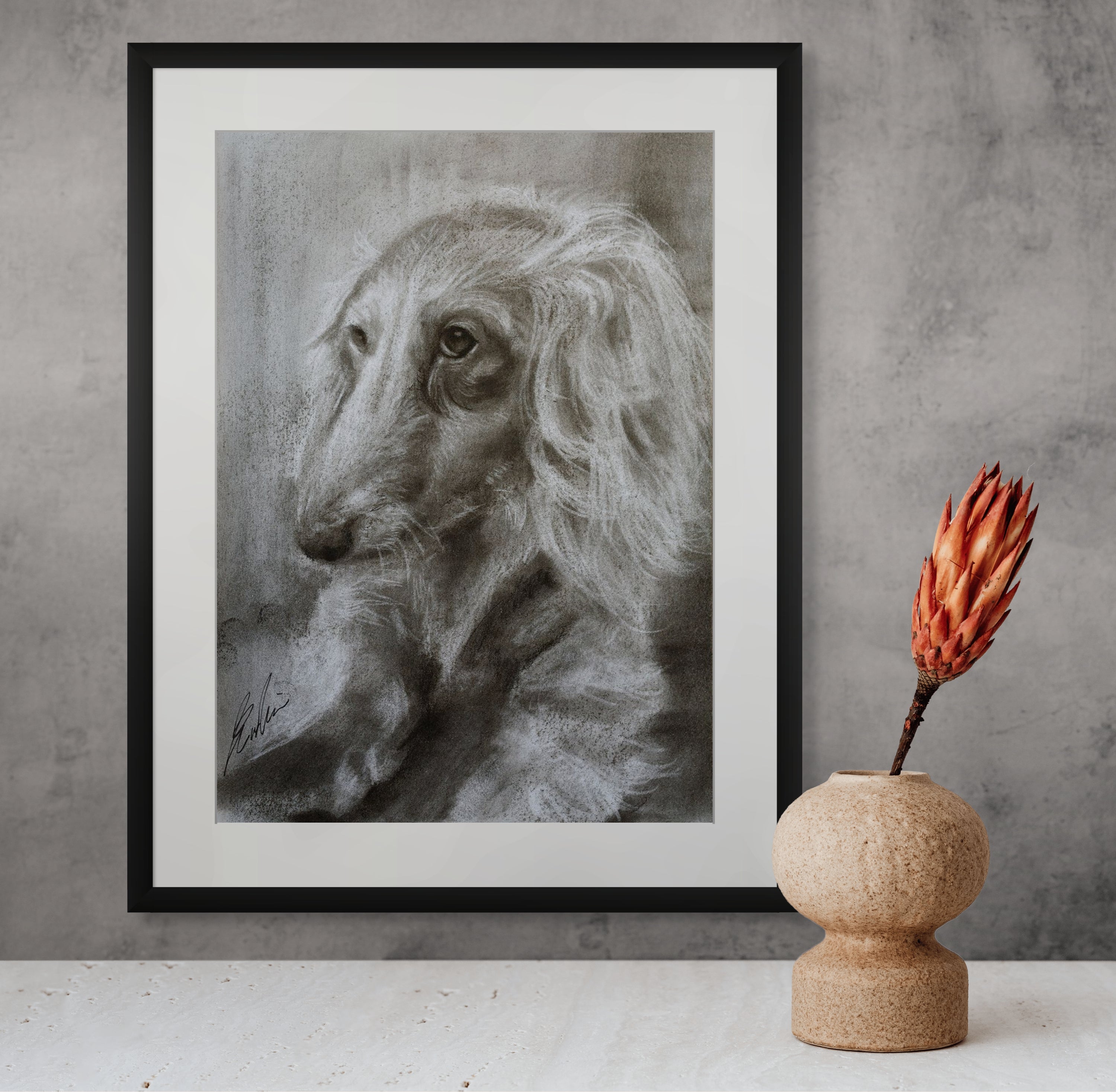 Miniature Dachshund 01 / Sketch limited printing