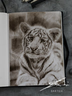 White tiger 02 / Sketch limited printing