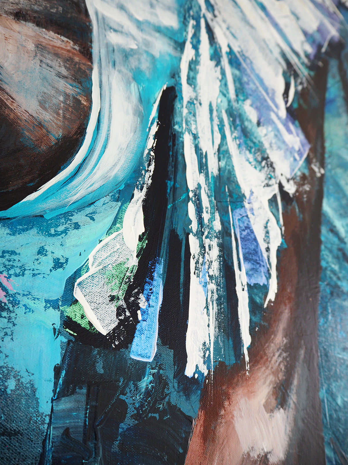 A swan in the backstreet | Hand-Finished Limited Edition Print