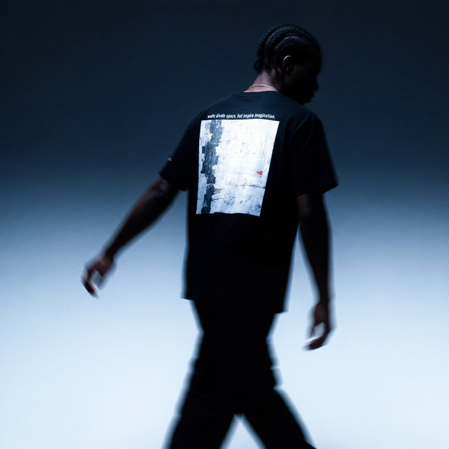 モデル身長：185cm 着用サイズ：L　ストリートスタイルにも映えるデザインです。