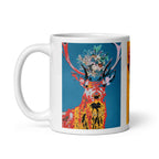 Flower Crown glossy mug